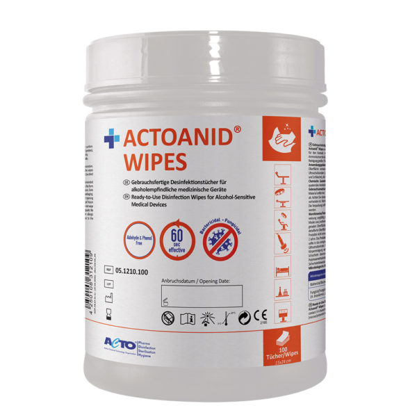 Actoanid Wipes EN DE 100pcs