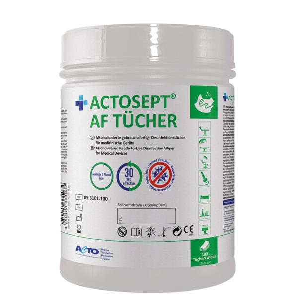 Actosept AF Tucher EN 100pcs